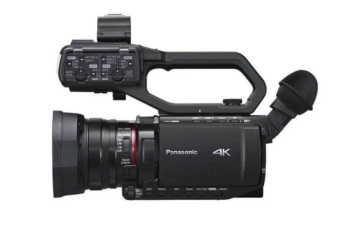 Panasonic Compact AG-CX20 24x 4K 10bit 60p Camcorder with IP connectivity