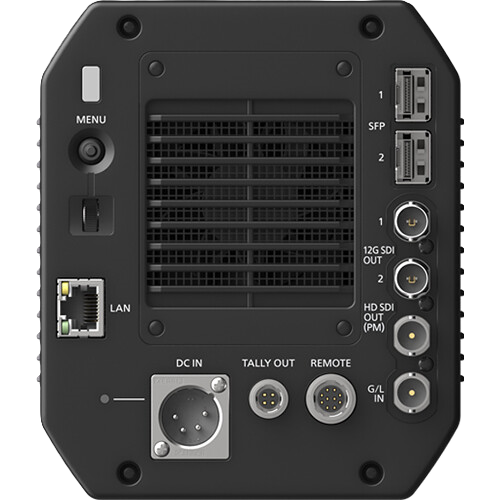 Panasonic AK-UBX100 4K Multi Purpose Camera Ports Inputs Back Rear View