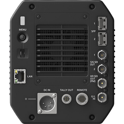 Panasonic AK-UBX100 4K Multi Purpose Camera Ports Inputs Back Rear View