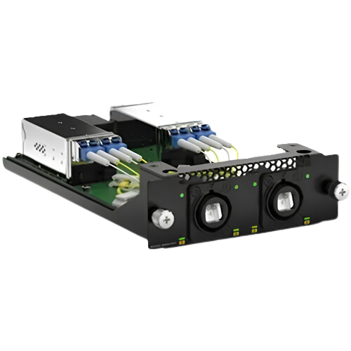 NETGEAR APM414LD 25G 2-Port Neutrik opticalCON DUO to 4-Port SFP28 Interface Card (Single-Mode)