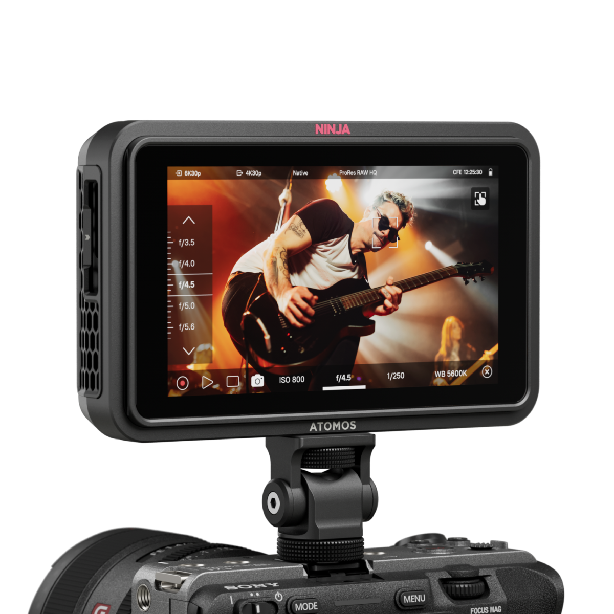 Atomos Ninja RAW 5-inch HDMI Monitor-Recorder On Camera