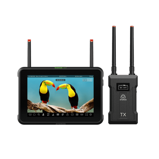 Atomos Shinobi 7 RX Monitor & Receiver + TX Transmitter Bundle