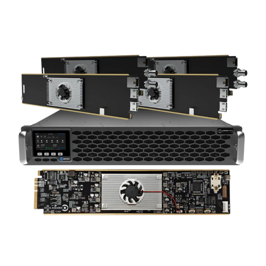 Kiloview RF02 Unified Media Center Bundle with Media Gateway and (2x2) Rackmount Cards
