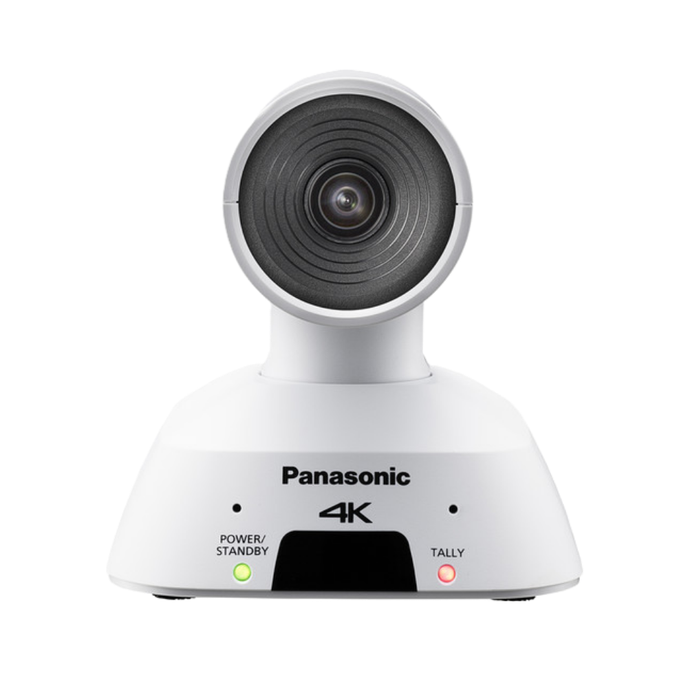 Panasonic 4K ePTZ camera on a white background