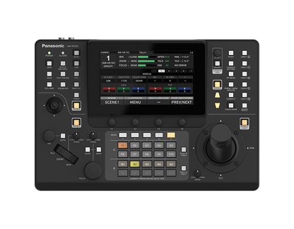 Panasonic AW-RP200GJ Advanced PTZ Controller with Dual Joysticks Top Button View