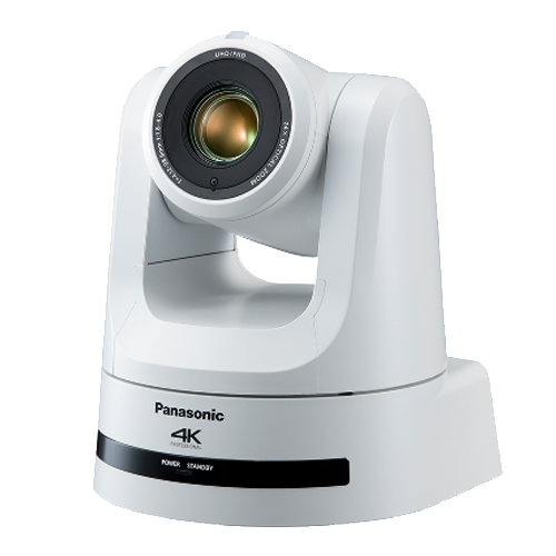 Panasonic AW-UE100 24x 4K NDI Professional PTZ Camera (White)