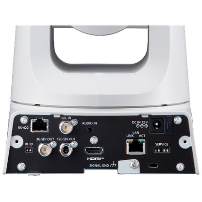 Panasonic AW-UE100 24x 4K NDI Professional PTZ Camera (White)