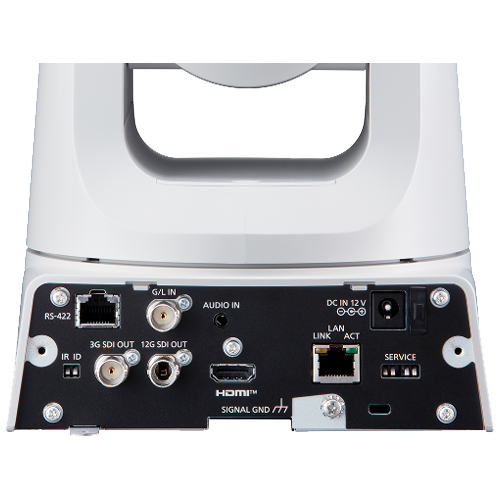 Panasonic AW-UE100 24x 4K NDI Professional PTZ Camera (White)