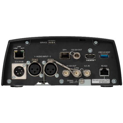 Panasonic AW-UE160 20x NDI 4K PTZ Camera  w/ OLPF (Black)