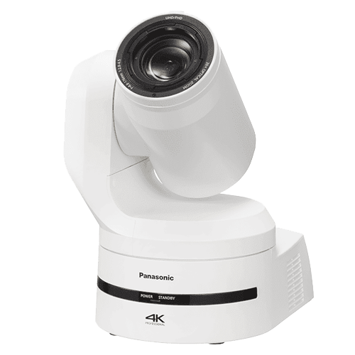 Panasonic AW-UE160 20x NDI 4K PTZ Camera w/ OLPF (White)