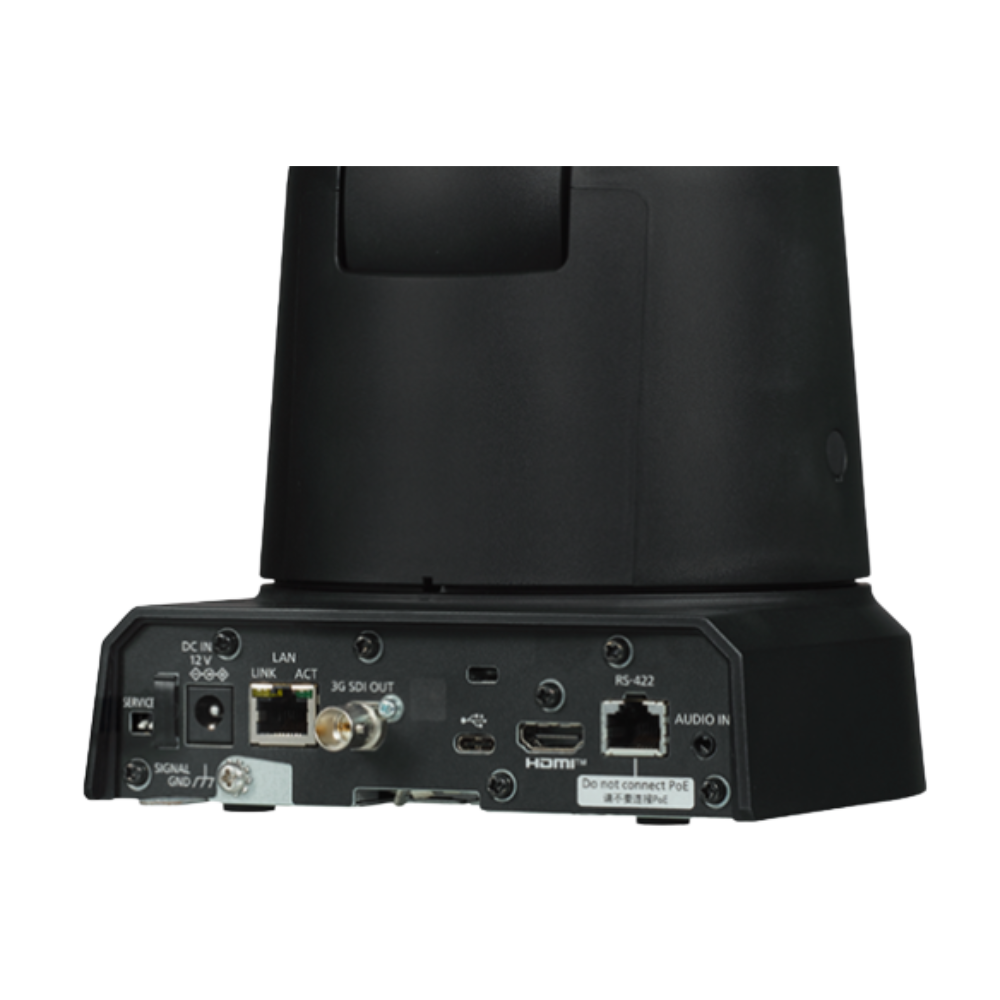 Panasonic AW-UE50 24x 4K PTZ Camera (Black)