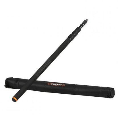 iKan 4-Section Telescoping Aluminum Microphone Boom Pole 8′ (E-Image)