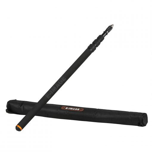 iKan 4-Section Telescoping Aluminum Microphone Boom Pole 8′ (E-Image)