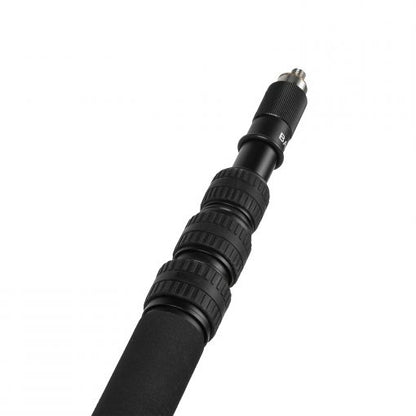 iKan 4-Section Telescoping Aluminum Microphone Boom Pole 8′ (E-Image)
