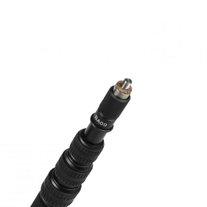 iKan 4-Section Telescoping Aluminum Microphone Boom Pole 8′ (E-Image)