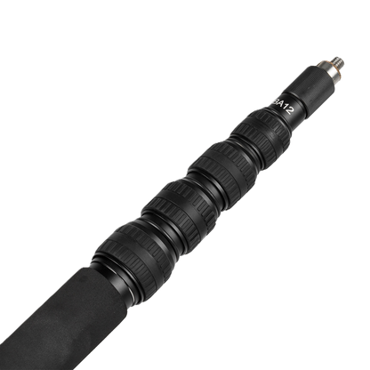 iKan 5-Section Telescoping Aluminum Microphone Boom Pole 11-inches (E-Image)