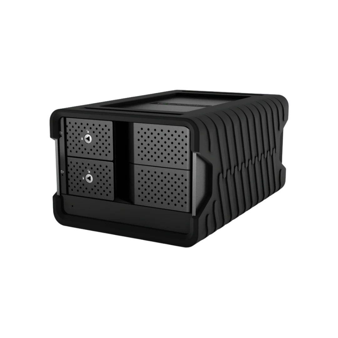 Glyph 44TB Blackbox PRO RAID Front Angled View