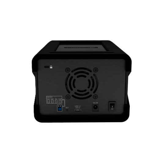 Glyph Blackbox PRO RAID 48TB Ports Inputs Back Rear