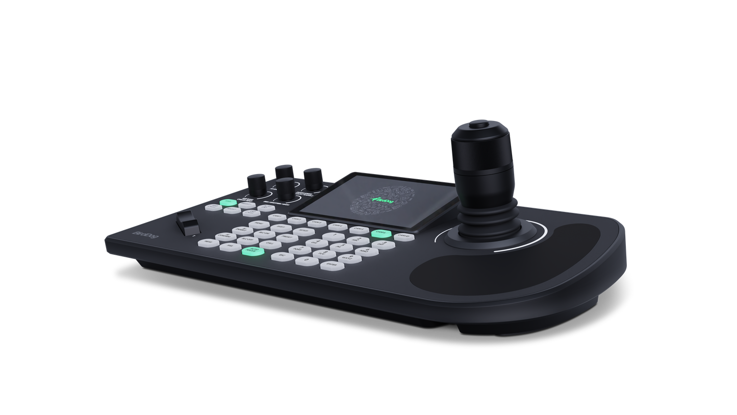 BirdDog KBD PTZ Controller with Integrated Screen