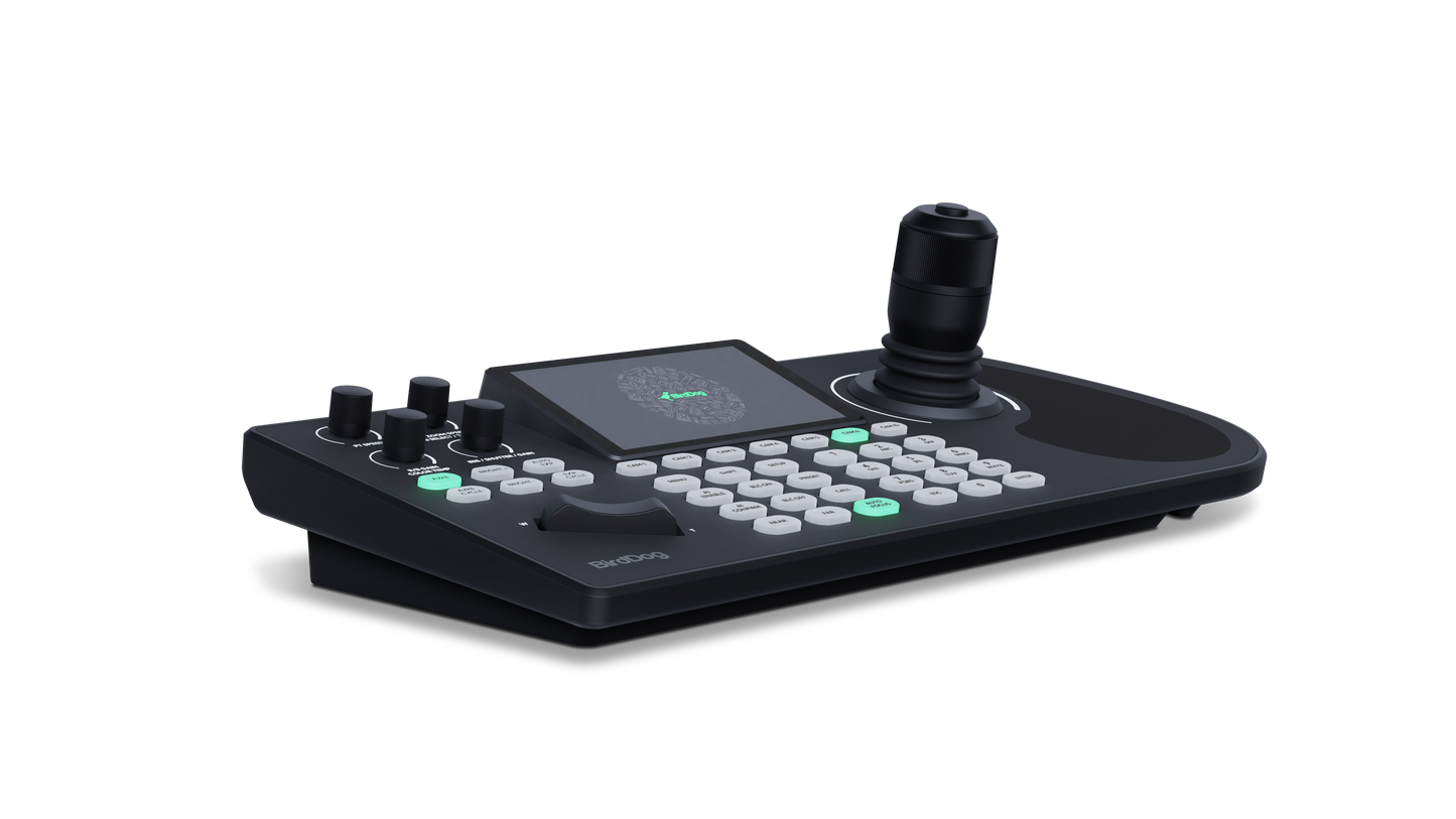 BirdDog KBD PTZ Controller with Integrated Screen