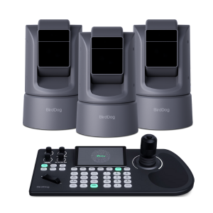 BirdDog O4 3x PTZ Camera Multi-Cam Bundle with KBD PTZ Controller