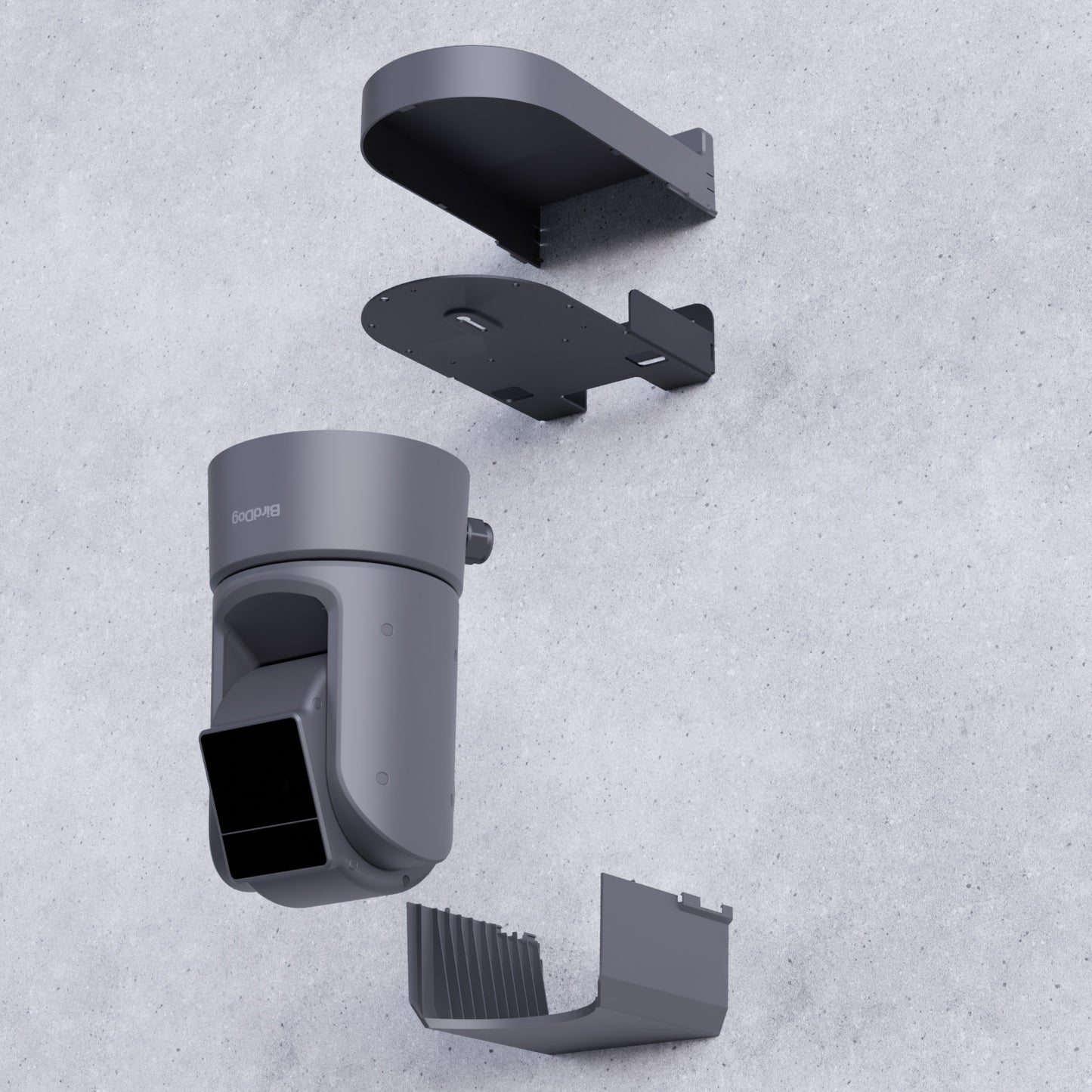 BirdDog O4 Wall Mount (Grey)
