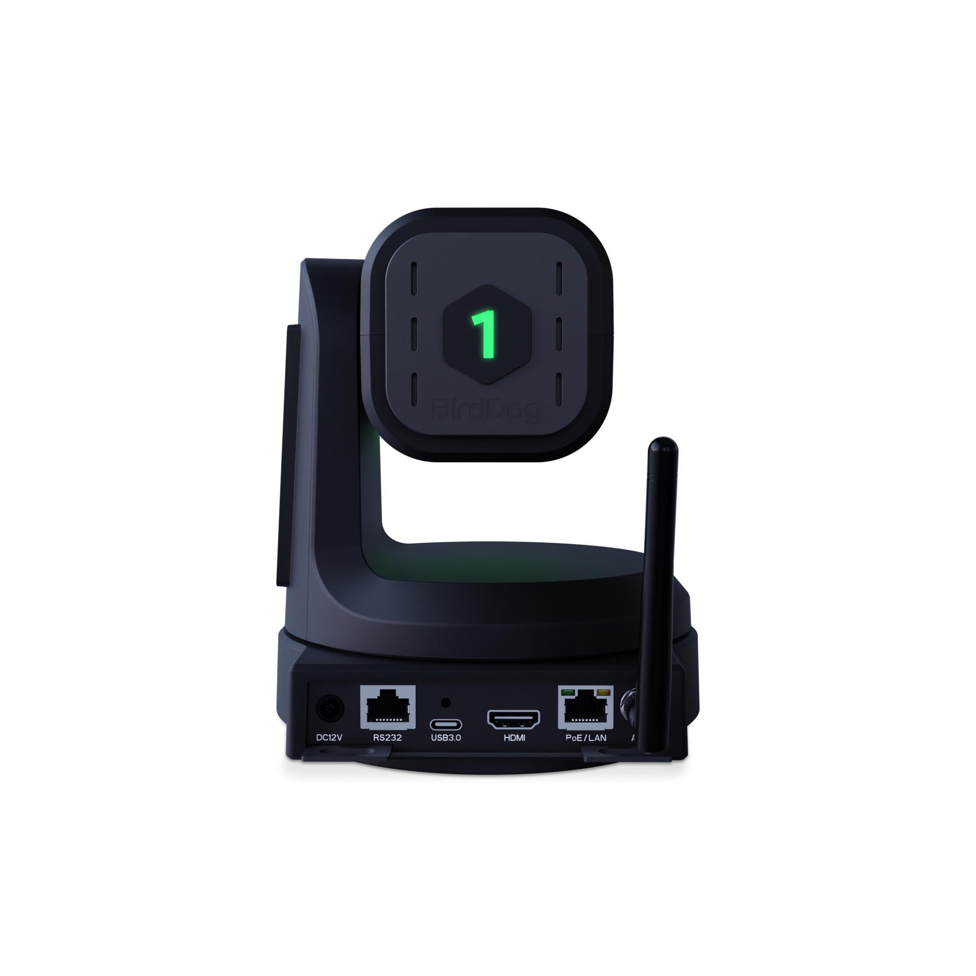 BirdDog X1 Ultra 12x 4K PTZ Camera (Black) Rear