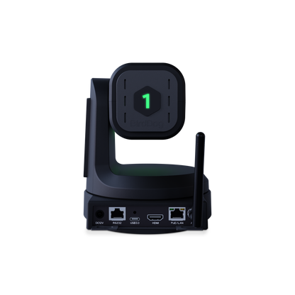 BirdDog X1 Ultra 12x 4K PTZ Camera (Black) Rear