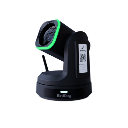 BirdDog X1 Ultra 12x 4K PTZ Camera (Black) Angled View