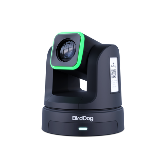 BirdDog X5 Ultra 20x 4K PTZ Camera (Black) Angle View