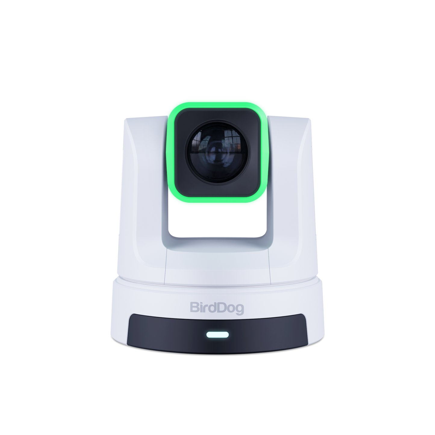 BirdDog X5 Ultra 20x 4K PTZ Camera Front Lens View