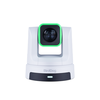 BirdDog X5 Ultra 20x 4K PTZ Camera Front Lens View