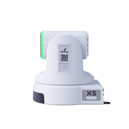 BirdDog X5 Ultra 20x 4K PTZ Camera Left Side Angle View
