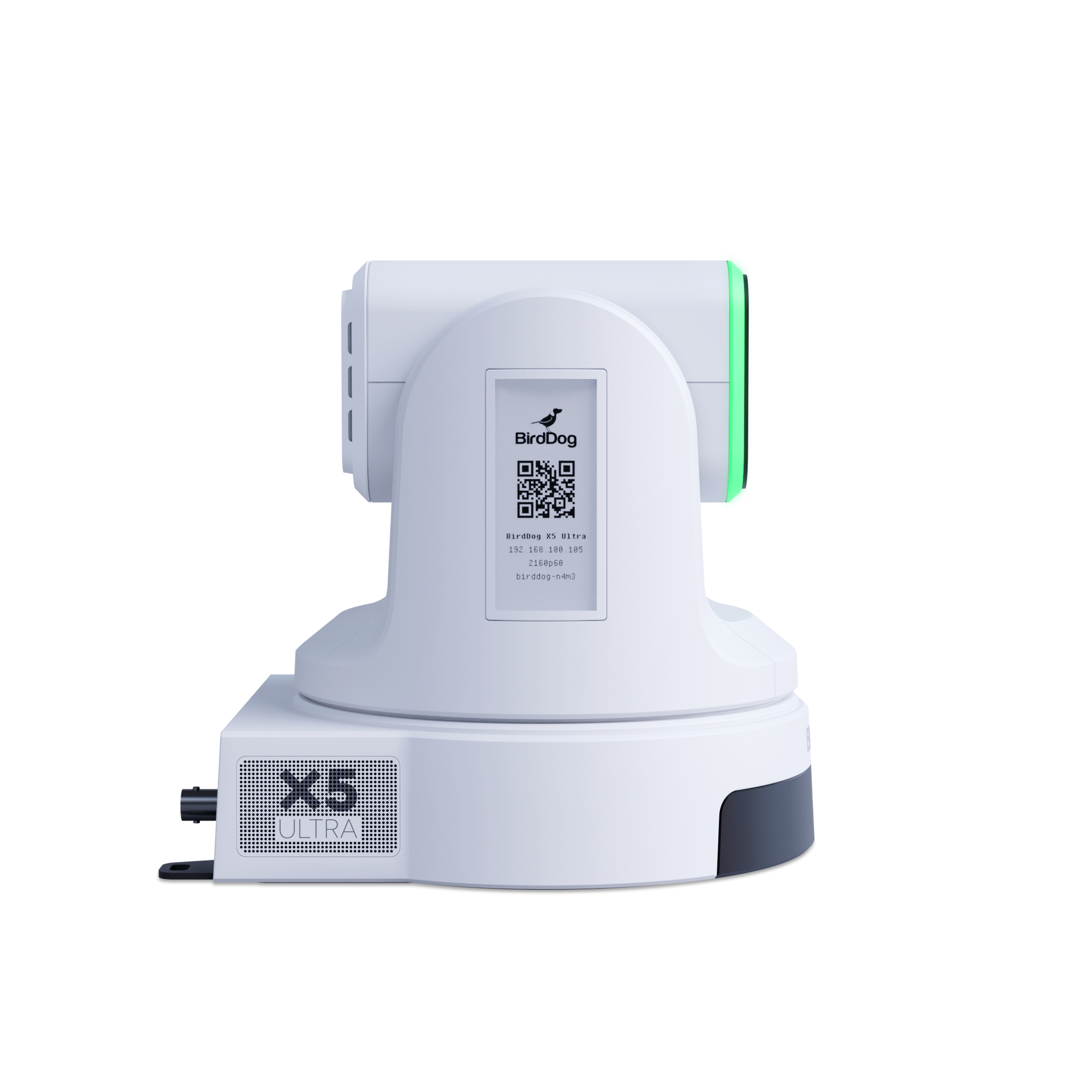 BirdDog X5 Ultra 20x 4K PTZ Camera Right Side Angle View