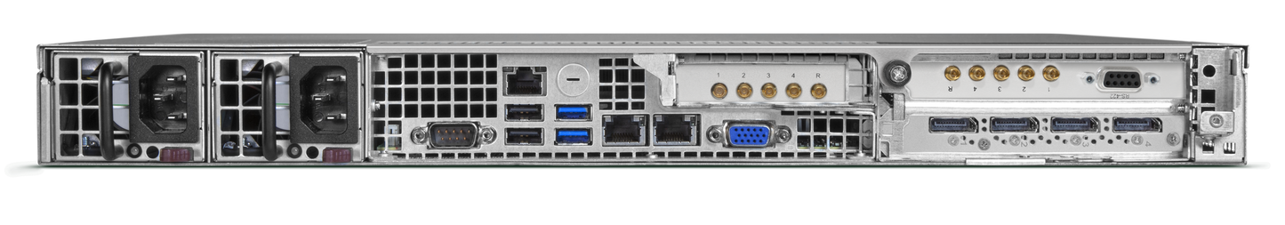 AJA 1RU Turnkey System 8 Bidirectional 3G-SDI Ports Rear