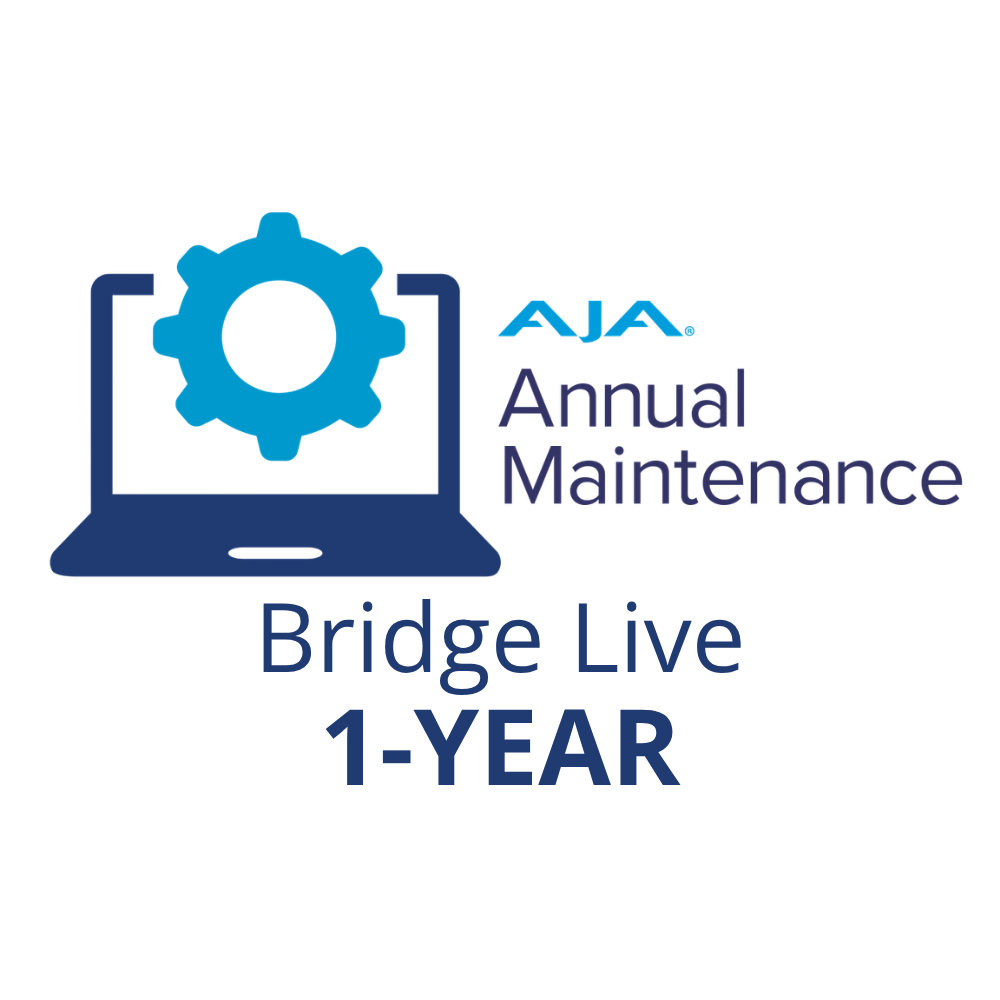 AJA Bridge Live Annual Maintenance License 1-Year