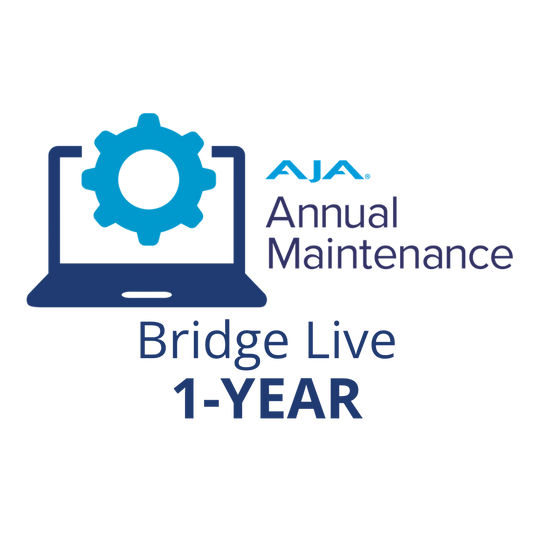 AJA Bridge Live Annual Maintenance License 1-Year
