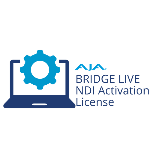 AJA BRIDGE LIVE NDI Activation License 1x Per Server