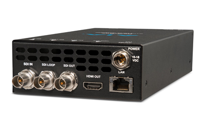 AJA ColorBox In-line HDR/SDR Algorithmic and LUT Color Transforms