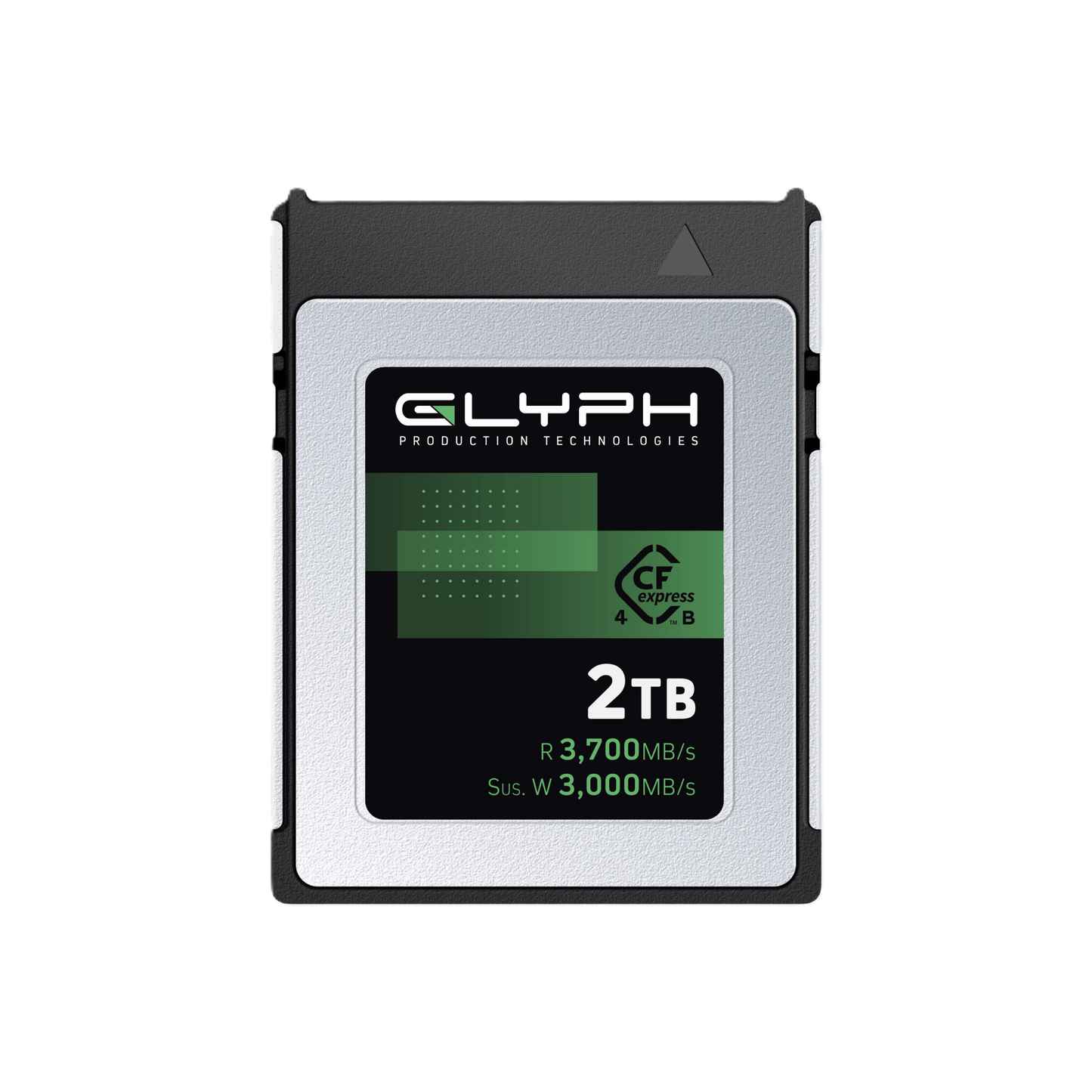  Glyph 2TB CFExpress card on a light gray background