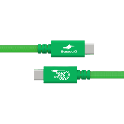 Connect+ High-Performance USB4 80Gbps/240W Type-C Cable