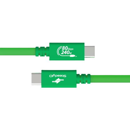 Connect+ High-Performance USB4 80Gbps/240W Type-C Cable