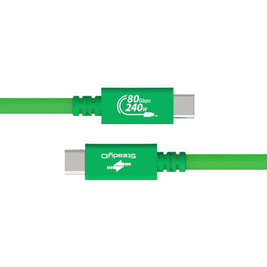 Connect+ High-Performance USB4 80Gbps/240W Type-C Cable