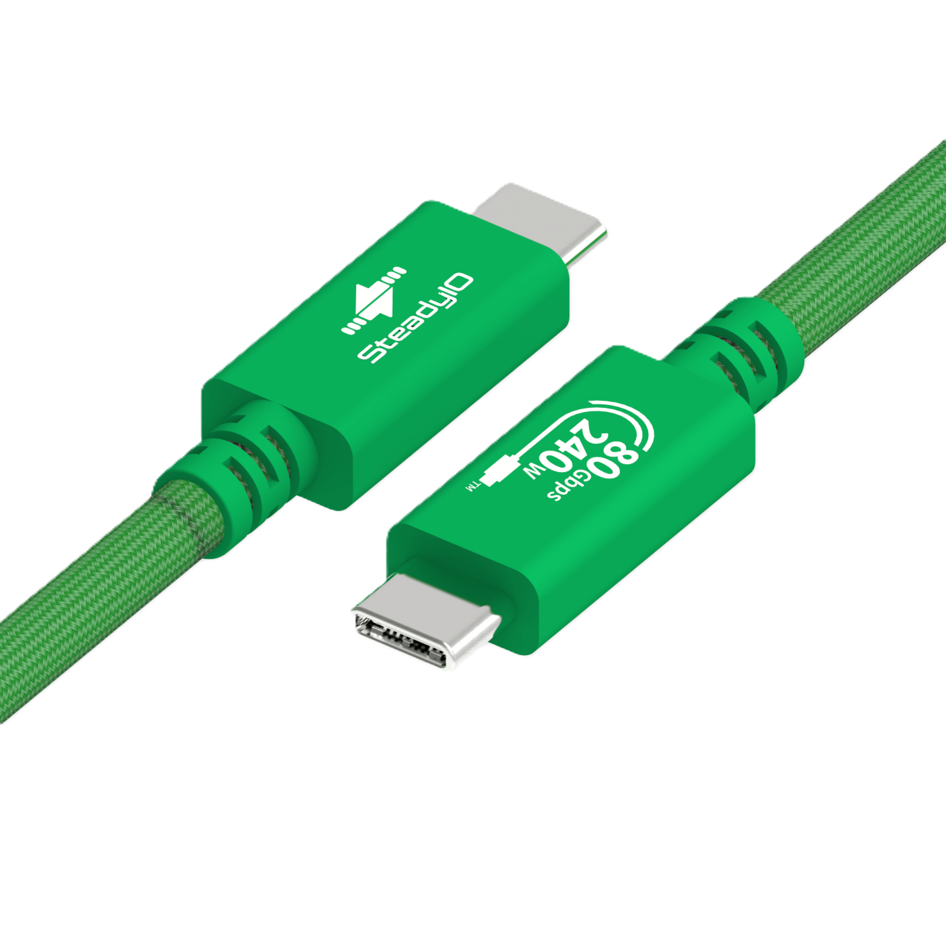 Connect+ High-Performance USB4 80Gbps/240W Type-C Cable