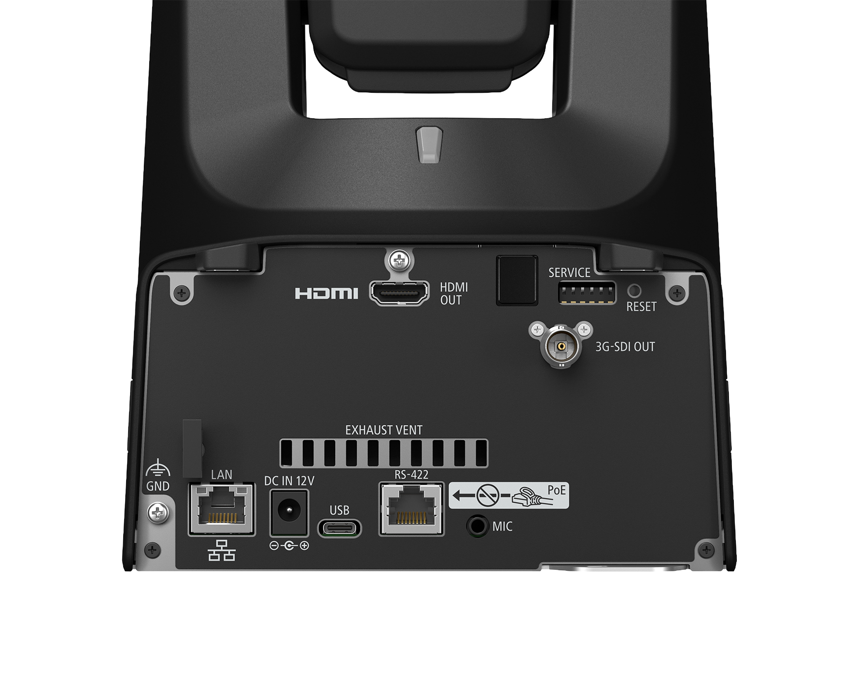 Canon CR-N350 (BLACK) Indoor PTZ Camera Rear