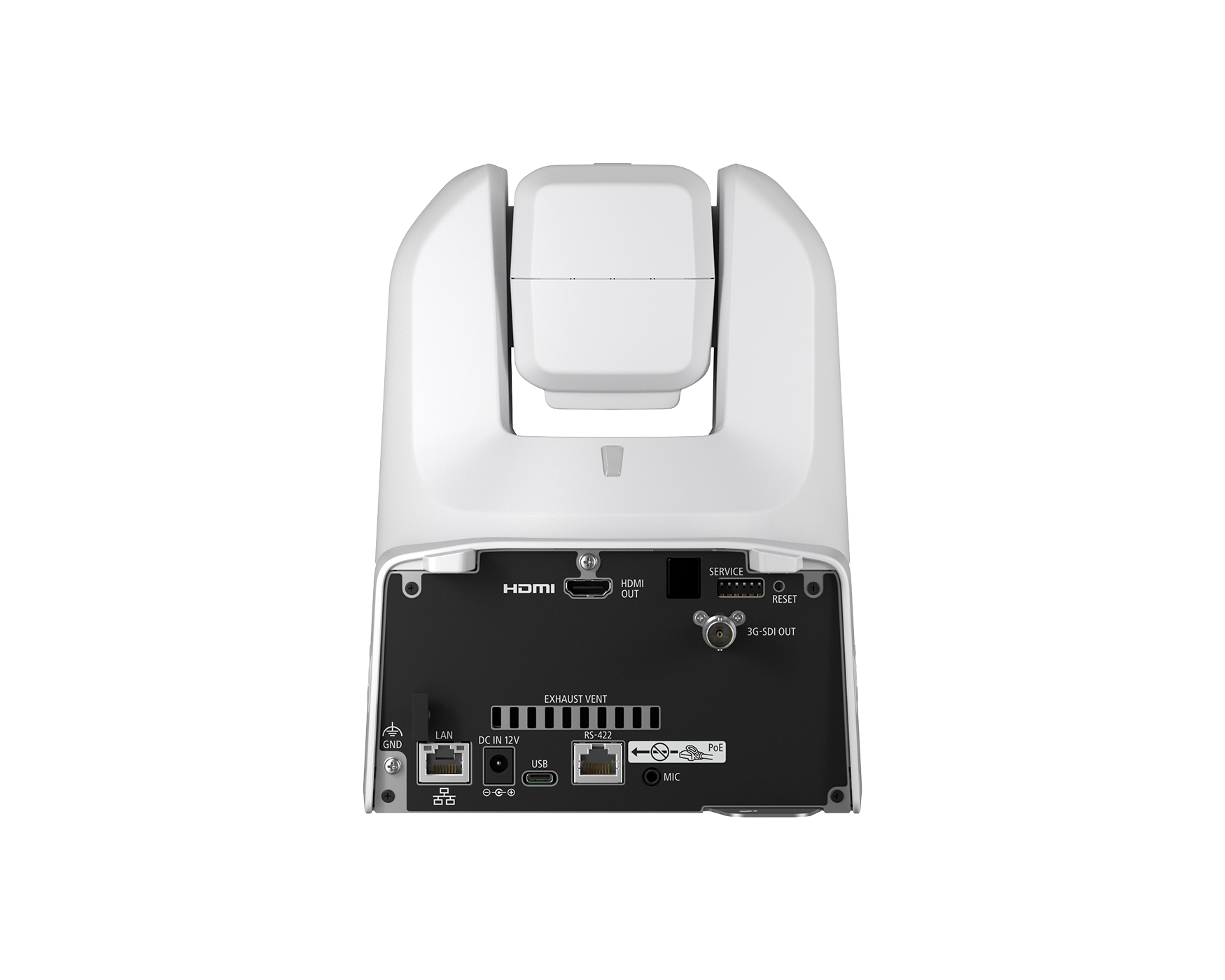 Canon CR-N350 (WHITE) Indoor PTZ Camera Rear