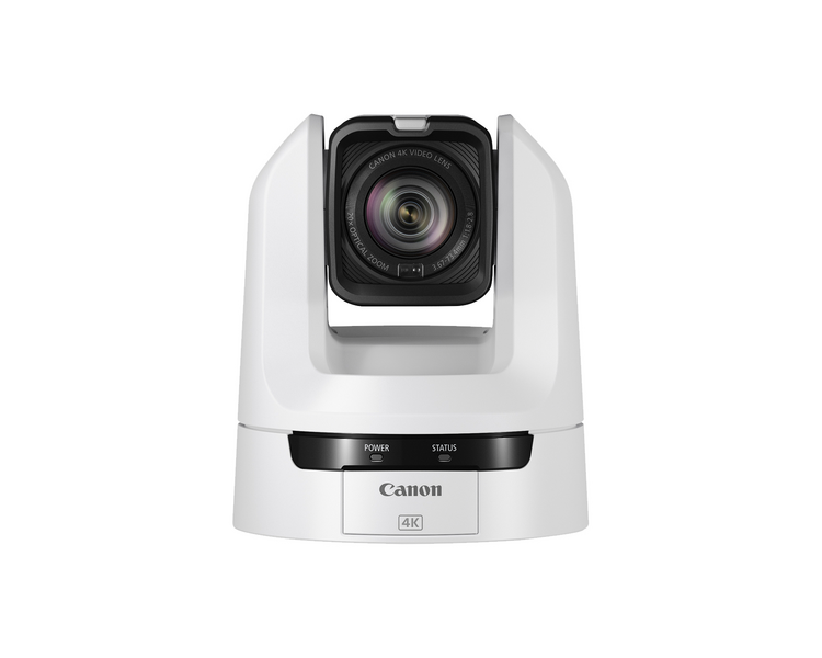 Canon CR-N100 20x NDI|HX PTZ Camera - White - Videoguys