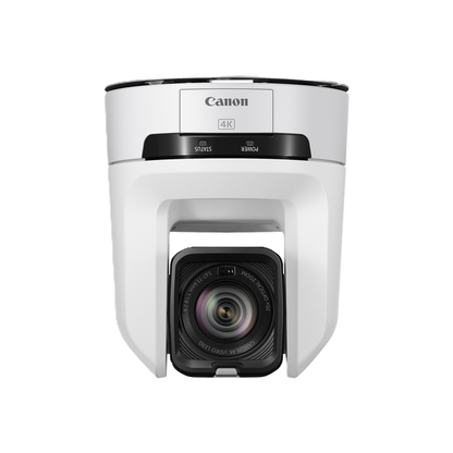 Canon camera on a white background
