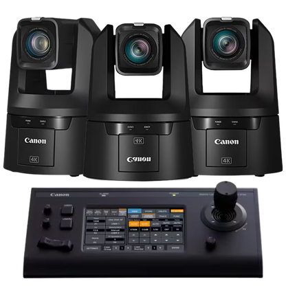 Canon 3x CR-N500 (BLACK) and 1x RC-IP100