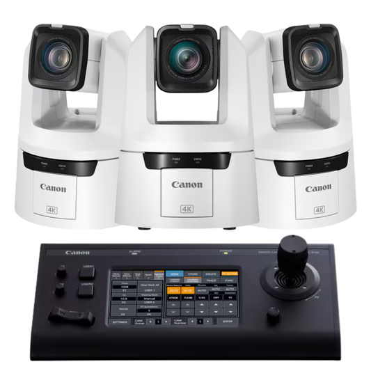 Canon 3x CR-N500 (WHITE) and 1x RC-IP100